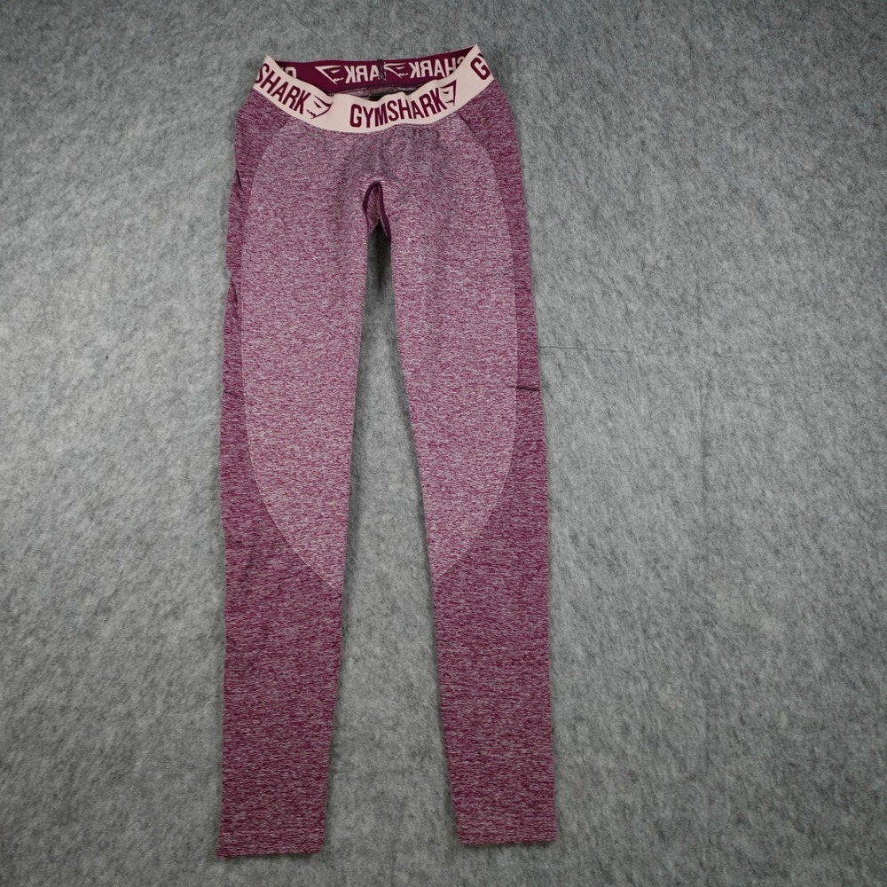 Gymshark Leggings Women Small Purple Flex‎ Seamless High Rise Workout Activewear